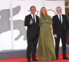Vincent Lindon, Sandrine Kiberlain et le réalisateur Stéphane Brizé - Première de "Un autre monde" lors du festival international du film de Venise (La Mostra), le 10 septembre 2021.