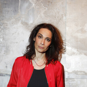 Exclusif - Marie Fugain - Représentation de "La voie des femmes" au théâtre de Passy à Paris le 8 mars 2022. © Denis Guignebourg / Bestimage 