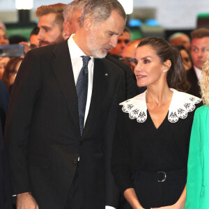 Le roi Felipe VI et la reine Letizia d'Espagne, inaugurent le 43ème Salon International du Tourisme (Fitur) à l'IFEMA Madrid, le 18 janvier 2023
