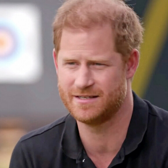 Le prince Harry donne une interview pour le "Today Show" à La Haye, le 19 avril 2022. © JLPPA/Bestimage 