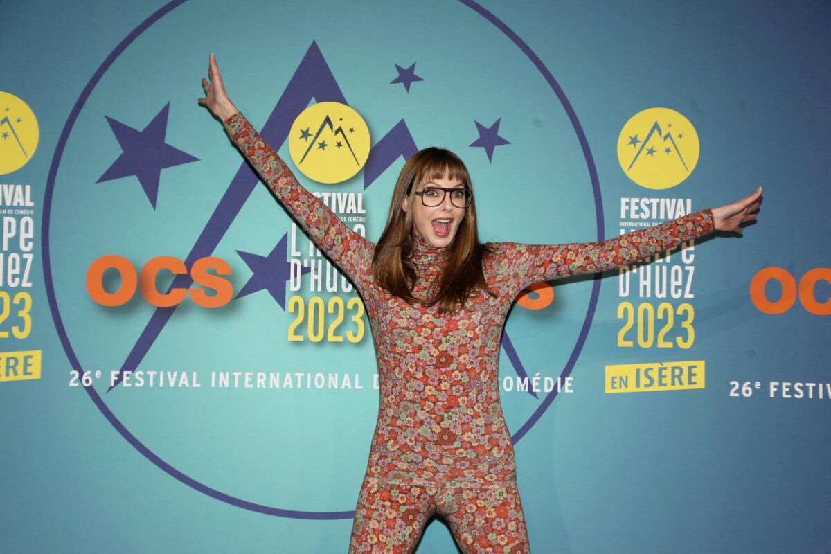 Photo : Frédérique Bel - 26e Festival de l’Alpe d’Huez, le 20 janvier