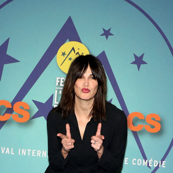 Hélèna Noguerra - 26e Festival de l'Alpe d'Huez, le 20 janvier 2023. © Dominique Jacovides/Bestimage