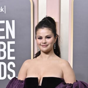 Selena Gomez au photocall de la 80ème cérémonie des Golden Globes, au "Beverly Hilton" à Los Angeles, le 10 janvier 2023.