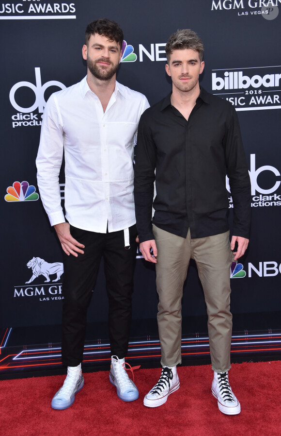 The Chainsmokers (Andrew Taggart et Alex Pall) à la soirée Billboard Music awards au MGM Grand Garden Arena à Las Vegas, le 20 mai 2018 © Chris Delmas/Bestimage 