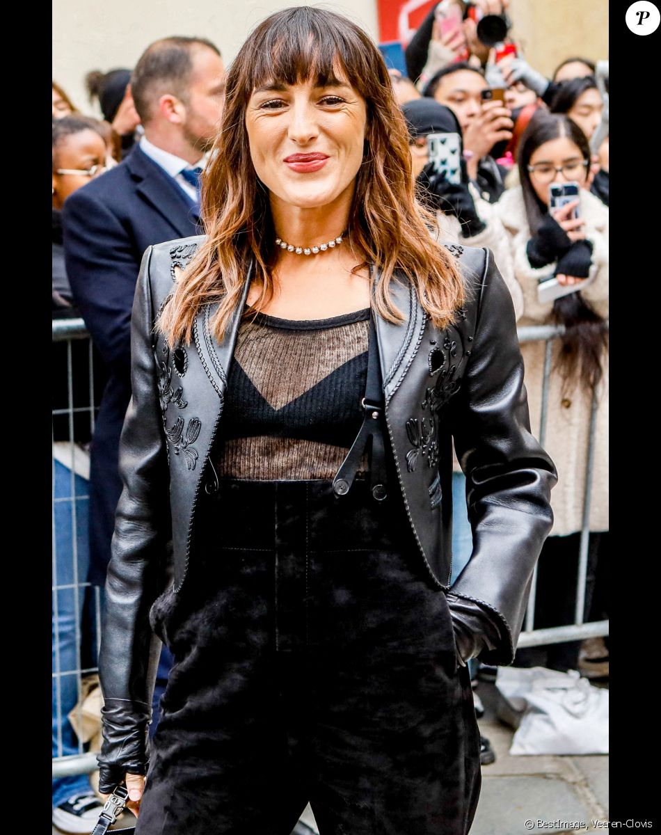 Juliette Armanet - Arrivées au défilé de mode Haute-Couture Christian Dior au musée Rodin lors de la Fashion Week Printemps-été 2023 de Paris, France, le 23 janvier 2023. © Veeren-Clovis/Bestimage