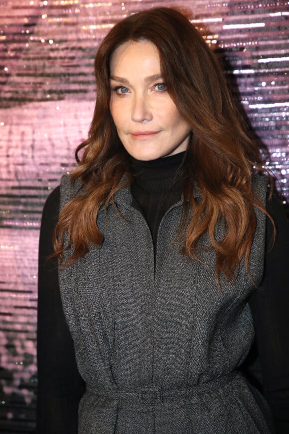 Carla Bruni - Photocall au défilé de mode Haute-Couture Christian Dior au musée Rodin lors de la Fashion Week Printemps-été 2023 de Paris, France, le 23 janvier 2023. © Bertrand Rindoff Petroff/Bestimage 