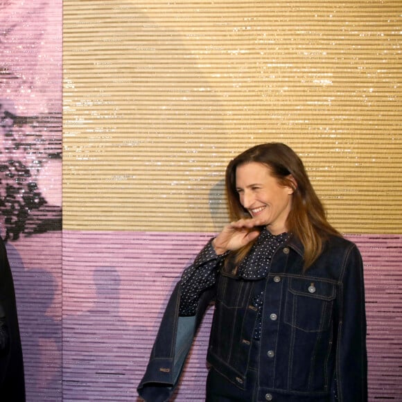 Isabelle Adjani et Camille Cottin - Photocall au défilé de mode Haute-Couture Christian Dior au musée Rodin lors de la Fashion Week Printemps-été 2023 de Paris, France, le 23 janvier 2023. © Bertrand Rindoff Petroff/Bestimage