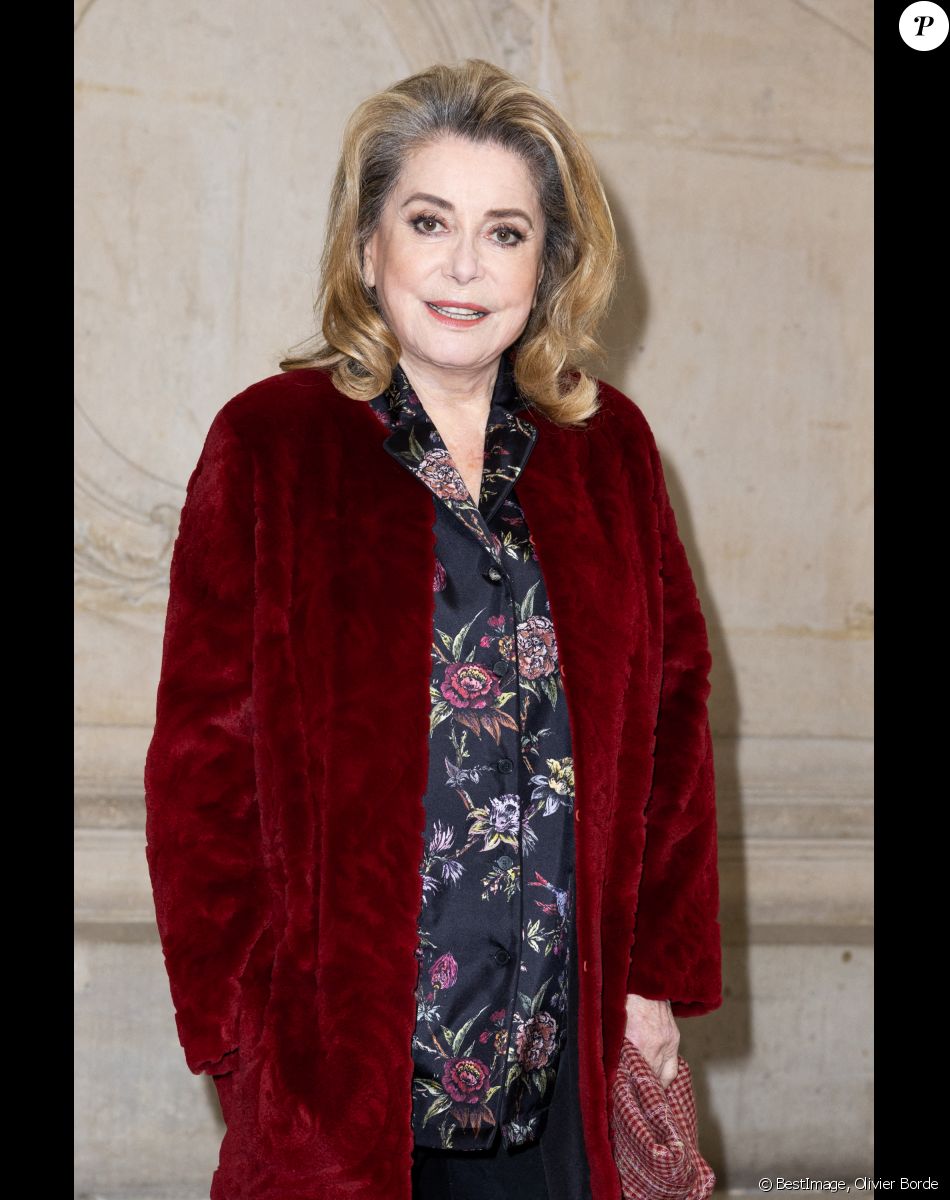 Catherine Deneuve - Photocall au défilé de mode Haute-Couture Christian Dior au musée Rodin lors de la Fashion Week Printemps-été 2023 de Paris, France, le 23 janvier 2023. © Olivier Borde/Bestimage