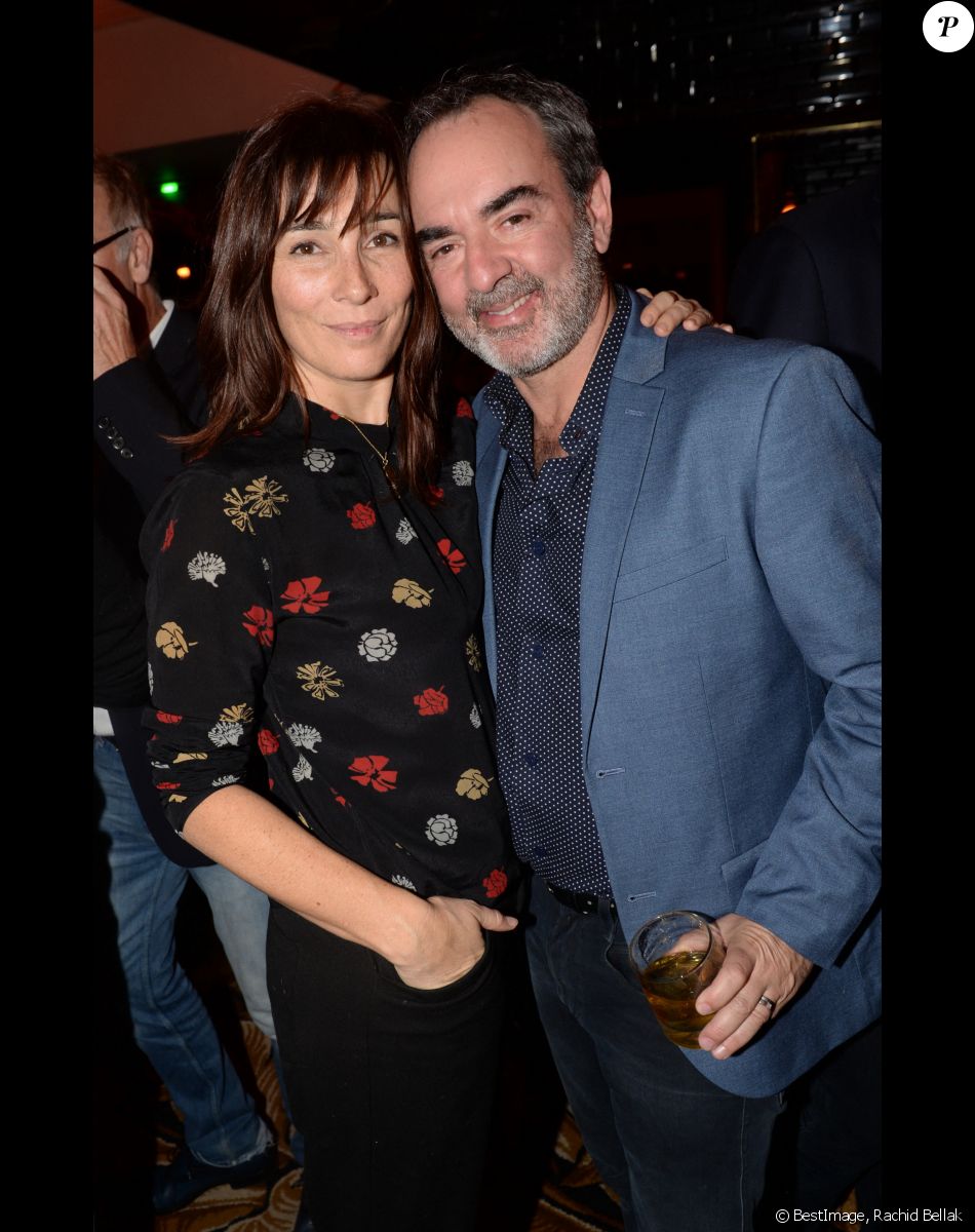 Exclusif - Bruno Solo et sa femme Véronique - 40ème anniversaire de Arnaud Ducret à la Gioia à Paris © Rachid Bellak/Bestimage