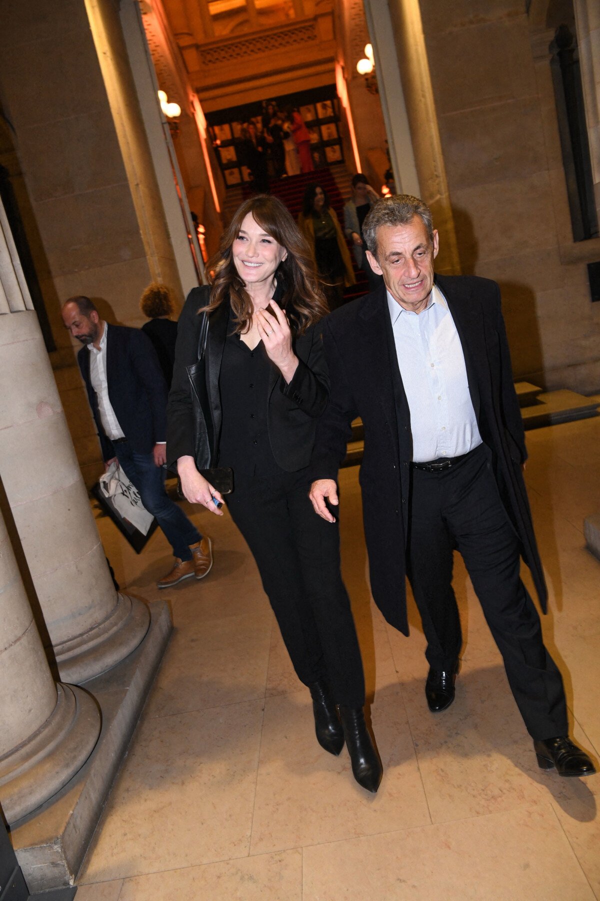 Photo Exclusif Nicolas Sarkozy Et Sa Femme Carla Bruni Sarkozy D Ner Des Femmes Culott Es