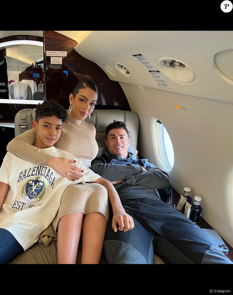 Georgina Rodriguez et Cristiano Ronaldo en famille sur Instagram
