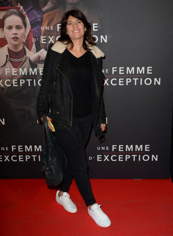 Estelle Denis - Avant-première du film "Une femme d'Exception" au cinéma Gaumont Opéra Capucines à Paris, le 4 décembre 2018. © Veeren/Bestimage 