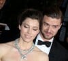 Jessica Biel et Justin Timberlake - Descente des marches du film "Inside Llewyn Davis" lors du 66eme festival du film de Cannes