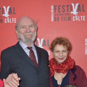 Jean-Pierre Marielle et sa femme Agathe Natanson - Festival International du Film Culte à Trouville-sur-Mer le 16 juin 2016. © Giancarlo Gorassini / Bestimage