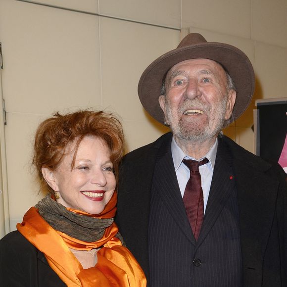 Jean-Pierre Marielle et sa femme Agathe Natanson - Gala d'Enfance Majuscule donné au profit de l'enfance maltraitée à la Salle Gaveau à Paris, le 24 mars 2016. © Guirec Coadic/Bestimage 