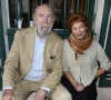 Jean-Pierre Marielle et sa femme Agathe Natanson - 19ème édition de "La Forêt des livres" à Chanceaux-près-Loches, le 31 août 2014. 