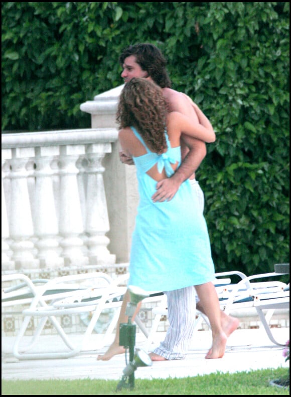 Exclusif - Shakira et Antonio de la Rúa en vacances à Miami en 2006