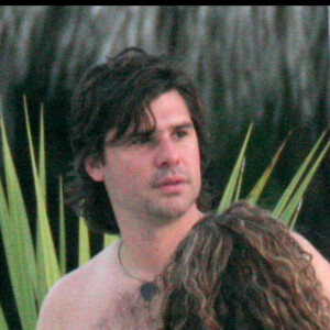 Exclusif - Shakira et Antonio de la Rúa en vacances à Miami en 2006