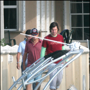Exclusif - Shakira et Antonio de la Rúa en vacances à Miami en 2006