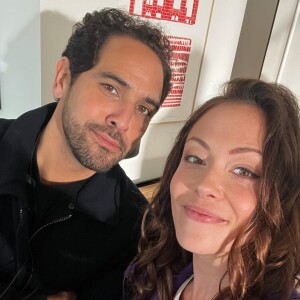 Dounia Coesens et Samy Gharbi. Instagram. Le 15 décembre 2022.