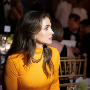 La reine Rania et la princesse Iman de Jordanie lors du dîner de gala "Kering Foundation Caring for Women" à New York, le 15 septembre 2022. 