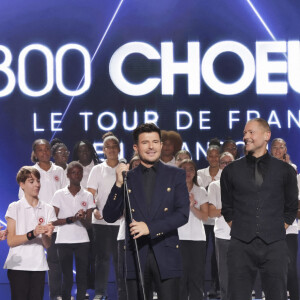 Exclusif - Vincent Niclo, Manau (Martial) - Enregistrement de l'émission "300 Choeurs : Le tour de France en chansons" à Paris, diffusée le 3 février 2023 à 21h10 sur France 3 © Jack Tribeca / Bestimage