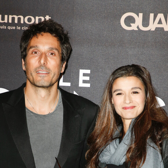 Vincent Elbaz et sa compagne Fanny Conquy - Avant-première du film "Le sens de la fête" au Grand Rex à Paris le 26 septembre 2017. © Coadic Guirec/Bestimage