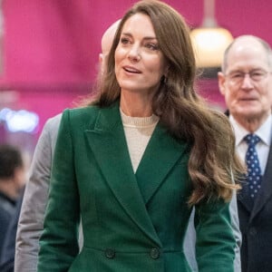 Kate Catherine Middleton, princesse de Galles, visite le Kirkgate Market à Leeds. Le 31 janvier 2023 