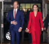 Le prince William, prince de Galles et Catherine Kate Middleton, princesse de Galles se rendent à la soirée "Shaping Us" en amont des BAFTA Awards 2023 à Londres le 30 janvier 2023. 