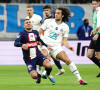 Marco Verratti (PSG) - Matteo Guendouzi (Olympique de Marseille) - 8ème de finale de la coupe de France de football entre Marseille et le PSG (2-1) à Marseille le 8 février 2023.