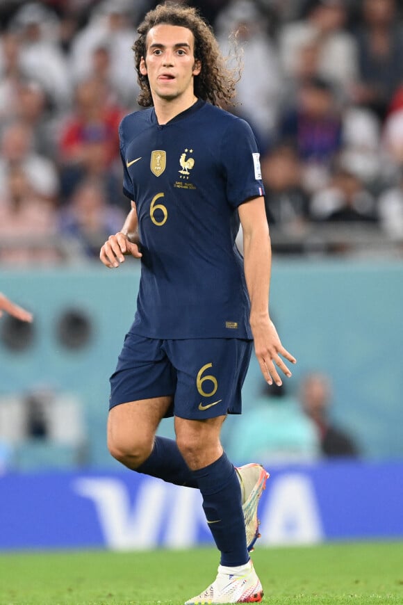 Matteo Guendouzi - Match de football France / Tunisie (0 - 1), groupe D, lors de la Coupe du Monde de la FIFA, Qatar 2022 le 30 novembre 2022. © Philippe Perusseau / Bestimage