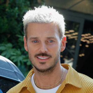 M. Pokora (Matt Pokora) - Les personnalités quittent l'enregistrement de l'émission "Vivement dimanche" qui sera diffusée le xx septembre 2021 au Studio Gabriel à Paris, France, le 02 septembre 2021. © Christophe Clovis / Bestimage 