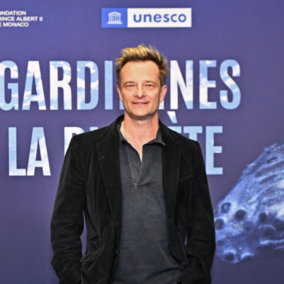 David Hallyday durant l'avant première mondiale au Grimaldi Forum à Monaco, le 9 février 2023, du film "Les gardiennes de la planète" réalisé par Jean-Albert Lièvre et raconté par J.Dujardin.  © Bruno Bebert / Bestimage