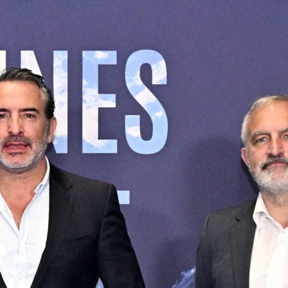 Jean Dujardin et son frère Marc durant l'avant première mondiale au Grimaldi Forum à Monaco, le 9 février 2023, du film "Les gardiennes de la planète" réalisé par Jean-Albert Lièvre et raconté par J.Dujardin. © Bruno Bebert / Bestimages