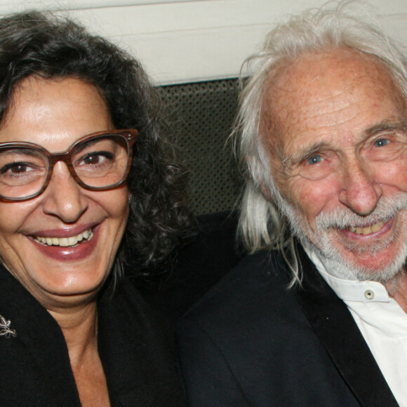 Exclusif - Pierre Richard et sa femme Ceyla Lacerda - Soirée naturopathie à l'hôtel Le Marois à l'occasion de la sortie du livre "Guide de naturopathie" de D. Passuti à Paris le 7 décembre 2021. © JLPPA/Bestimage