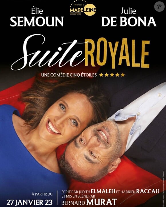 Elie Semoun à l'affiche de la pièce de théâtre "Suite royale".