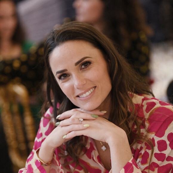 Naissance - Capucine Anav est maman d'une petite fille prénommée Lola - Exclusif - Capucine Anav - Déjeuner du Chinese Business Club à Paris, à l'occasion de la Journée internationale des droits des femmes. Le 7 mars 2022 © Rachid Bellak / Bestimage 