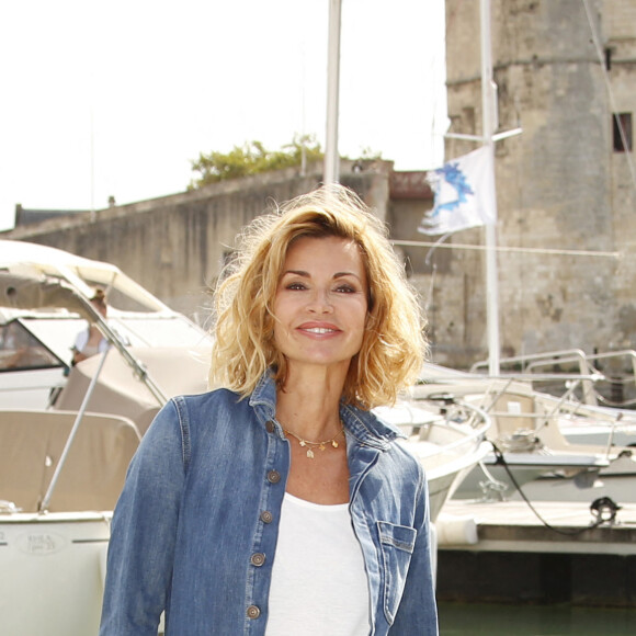 Ingrid Chauvin "Demain nous appartient" - Photocall lors du Festival de la Fiction de La Rochelle. Le 18 septembre 2021 © Christophe Aubert via Bestimage