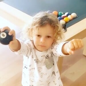 Tom, le fils d'Ingrid Chauvin sur Instagram. Le 23 avril 2020.