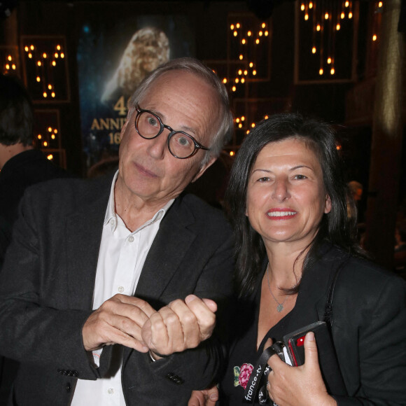 Exclusif - Fabrice Luchini et Emmanuelle Garassino - 33ème " Nuit des Molières " aux Folies Bergère à Paris le 30 Mai 2022. Bertrand Rindoff / Bestimage 