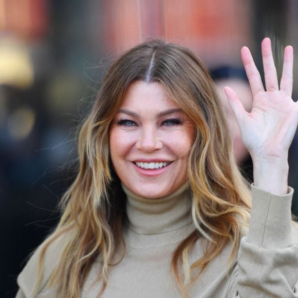 Ellen Pompeo - Arrivées des célébrités au défilé de mode prêt-à-porter automne-hiver 2023/2024 "Michael Kors" lors de la fashion week de New York le 15 février 2023.