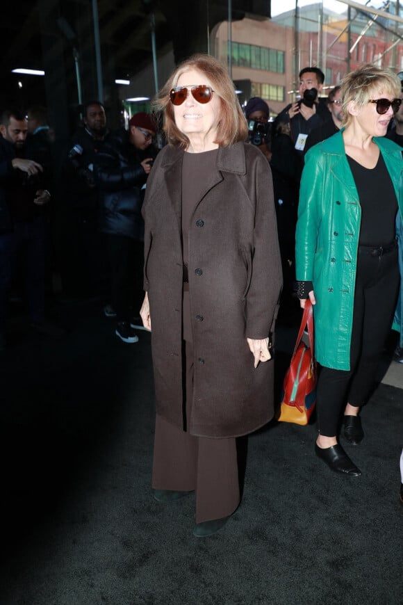 Gloria Steinem - Arrivées des célébrités au défilé de mode prêt-à-porter automne-hiver 2023/2024 "Michael Kors" lors de la fashion week de New York le 15 février 2023.