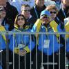 Carl Philip de Suède et ses parents le roi Carl XVI Gustaf et la reine Silvia, ont assisté au 15 km (mass start) en biathlon. Le Français Martin Fourcade a été médaillé d'argent.