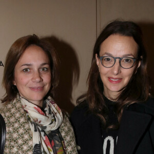 Exclusif - Nathalie Péchalat et Éliette Abécassis lors de la soirée de Gala "Rodin - Ballet Julien Lestel", produit par "Alexandra Cardinale Opera Ballet Production" à la salle Pleyel à Paris, France, le 9 Février 2023. © Bertrand Rindoff / Veeren / Bestimage 