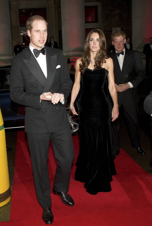 Le prince William, Kate Middleton - Décembre 2011 à Londres.