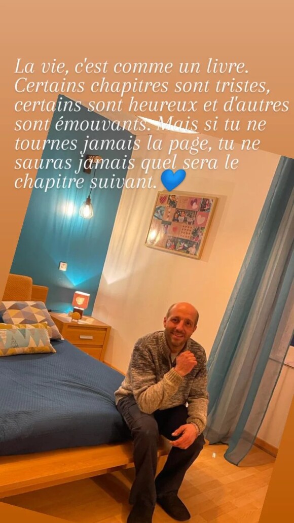 Laurent dévoile sa nouvelle chambre sur Instagram.