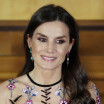 Letizia d'Espagne en robe printanière et transparente, elle vole la vedette au roi Felipe VI