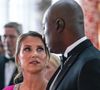 Le mariage entre Martha Louise de Norvège et son fiancé Durek Verrett n'est plus d'actualité pour l'instant 
La princesse Martha Louise de Norvège et son fiancé Durek Verrett - La princesse Ingrid Alexandra de Norvège fête ses 18 ans lors d'un dîner de gala offert par le gouvernement à la bibliothèque nationale de Oslo le 16 juin 2022. Un anniversaire que la petite-fille du roi Harald V, deuxième dans l'ordre de succession à la couronne après son père, a fêté le 21 janvier dernier. Mais, à l'époque, l'épidémie de Covid-19 avait empêché que se tiennent les deux grands dîners de gala initialement prévus. Lesquels avaient donc été reportés de près de cinq mois. Elle portait une robe bustier en tulle blanc parsemée de sequins dorés dont elle avait masqué le décolleté par une étole. © Lise Ã...Serud/NTB Scanpix via ZUMA Press / Bestimage 