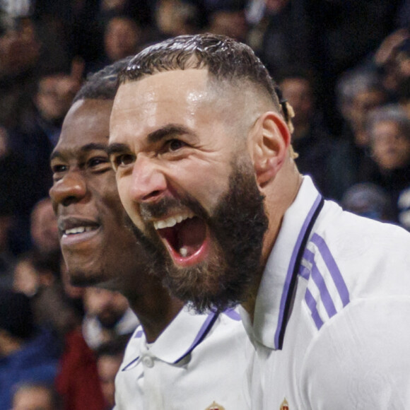 Une performance qui n'est pas passée inaperçue et sa nouvelle compagne, Jordan Ozuna, a tenu à le féliciter sur Instagram.

Karim Benzema du Real Madrid lors du match de football de la Coupe du Roi quart de finale opposant le Real Madrid et l'Atlético de Madrid à stade l'Estadio Santiago Bernabeu à Madrid, Espagne le 27 janvier 2023. Le Real a gagné 3-1. © Pablo Garcia/DAX/Zuma Press/Bestimage