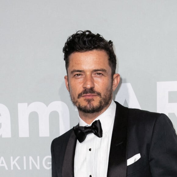 Orlando Bloom lors de la soirée du gala de l'amfAR à la Villa Eilen Roc au Cap d'Antibes lors du 74ème Festival International du Film de Cannes. Le 16 juillet 2021 © Borde-Jacovides-Moreau / Bestimage 